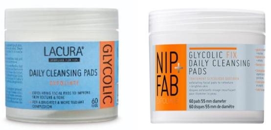  The supermarket chain is also releasing cleansing pads for £2.49 that are similar to Nip + Fab's £12.95 product