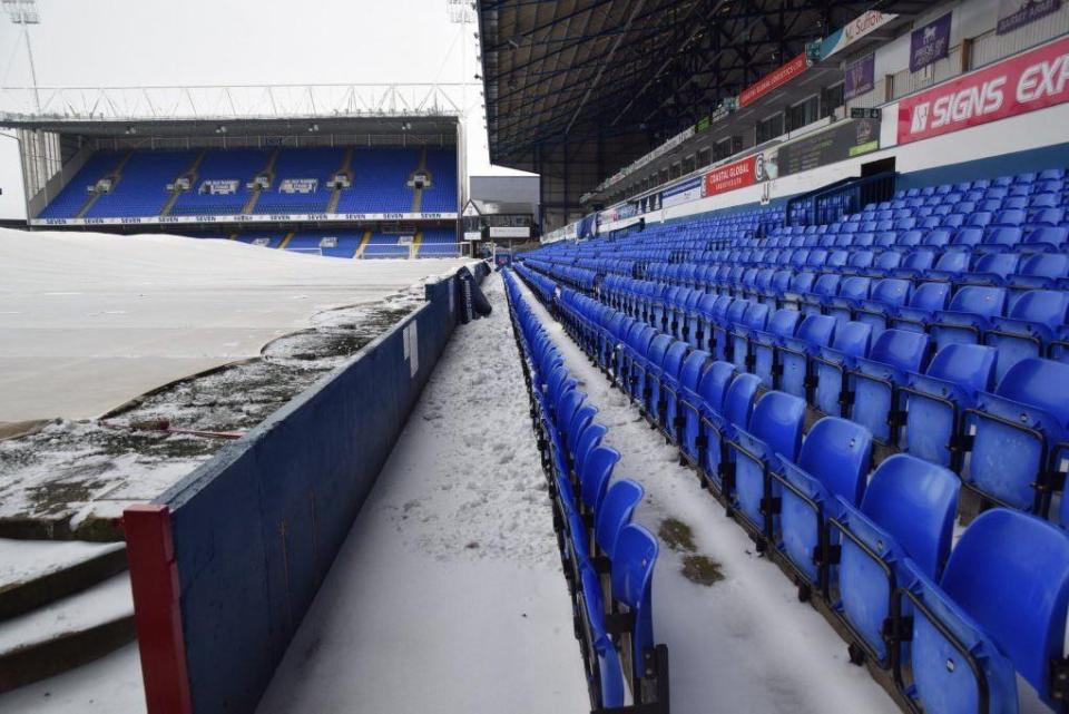  Ipswich vs Hull has been postponed due to the sub-zero conditions