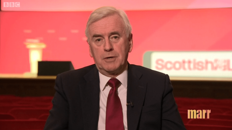  John McDonnell said he won't be appearing on Russia Today anymore