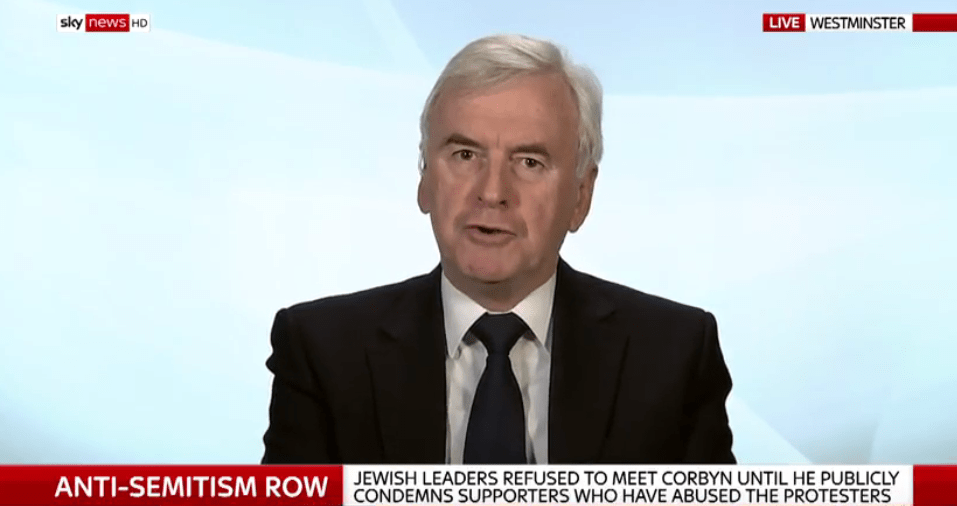  John McDonnell refused to say she should quit the NEC today