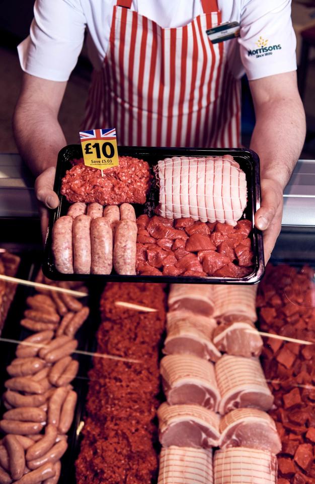  The meat hamper is only being sold for one week only and the offer ends on Sunday