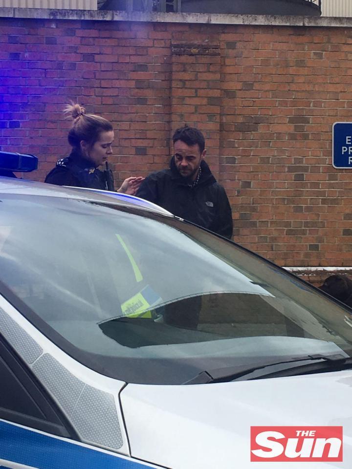  Ant McPartlin's car was searched for drugs on Sunday