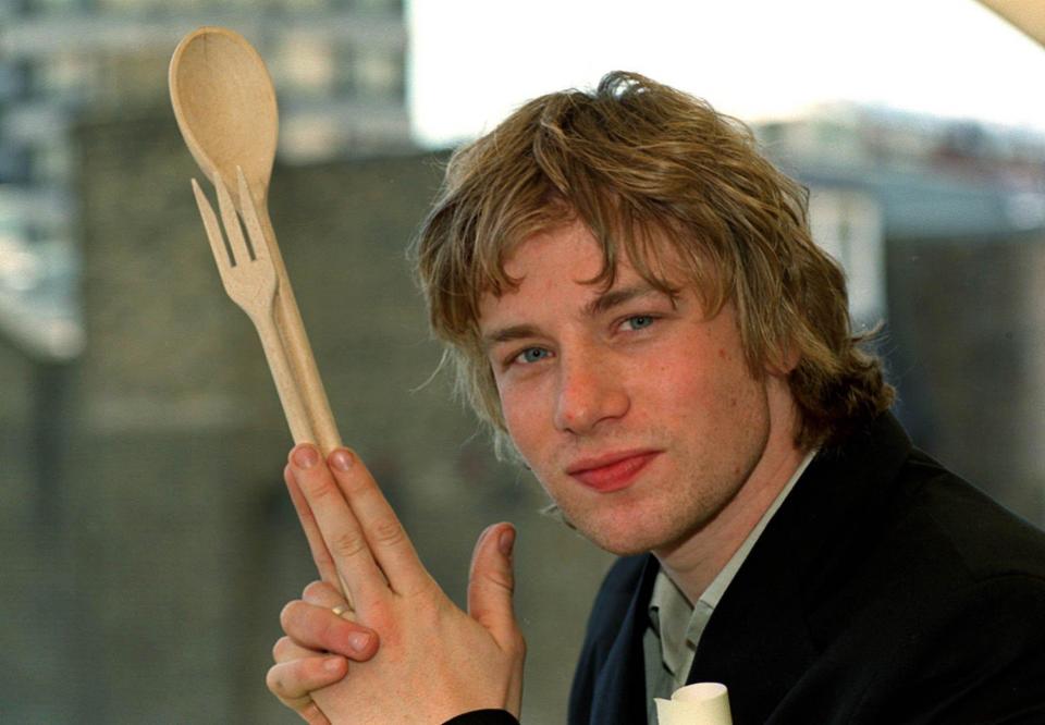  Jamie first bounded on to our screens in 1999, with his show The Naked Chef