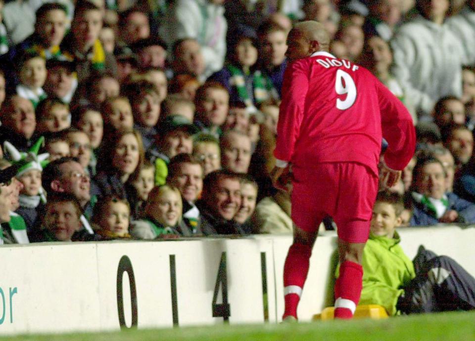  El-Hadji Diouf quickly became infamous for his spitting exploits