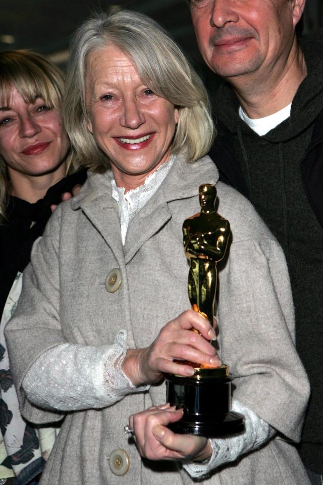 Helen's brows look noticeably different back in 2007 following the Oscars 