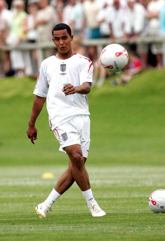  Theo Walcott was handed a shock call-up to the World Cup squad in 2006 but failed to play a minute