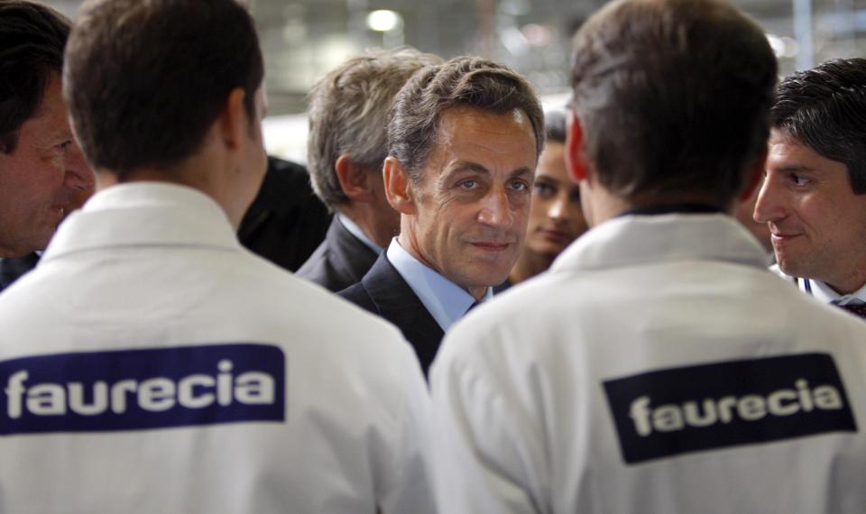  Sarkozy has been sentenced to prison after being found guilty of corruption