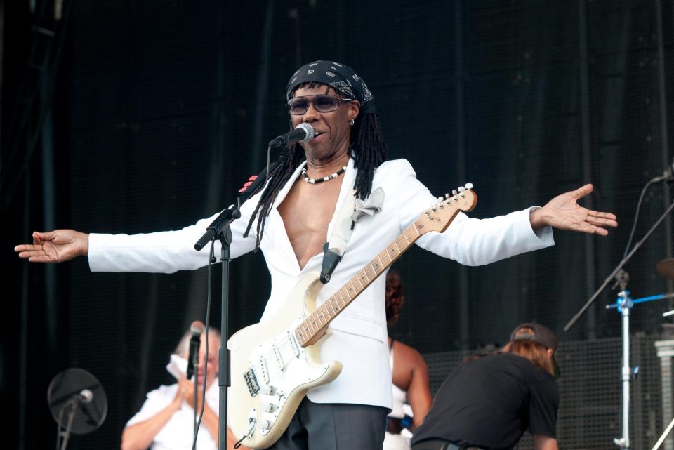  Nile Rogers will be performing at a festival near you this summer