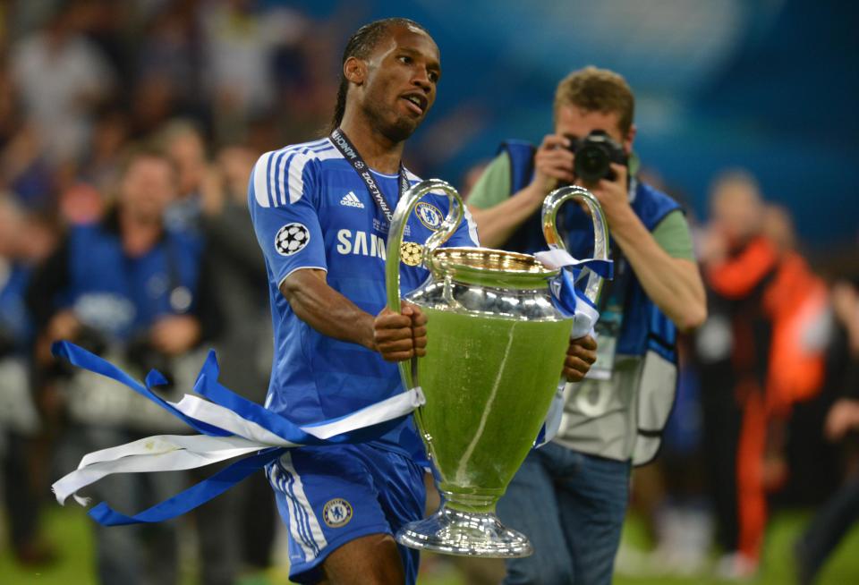  Didier Drogba famously won Champions League with Chelsea in 2012