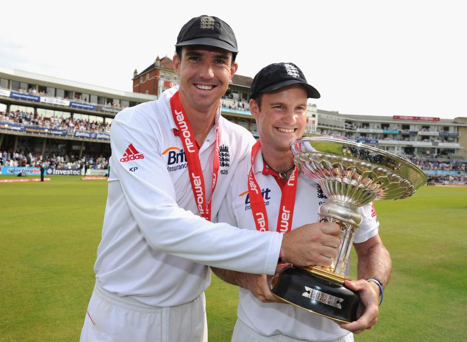  Kevin Pietersen famously fell out with England hierarchy such as Andrew Strauss