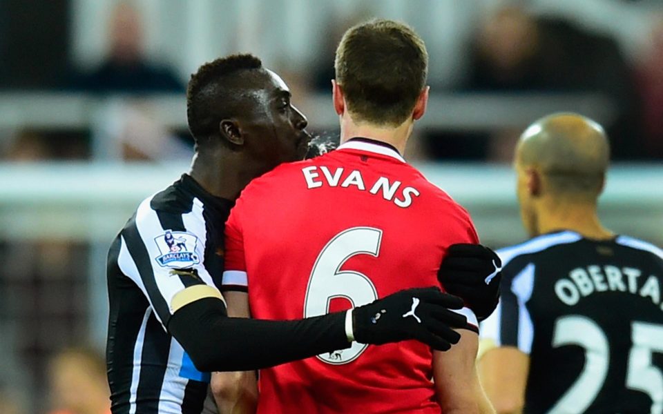  Jonny Evans and Papiss Cisse were once involved in an horrific spat