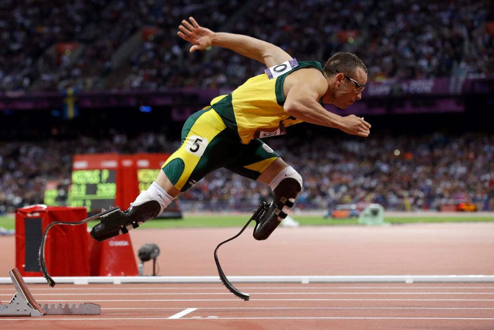  Paralympian Pistorius won gold during the London 2012 Olympic games