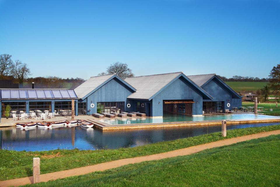  Soho Farmhouse has been dubbed the 'ultimate country-lite retreat'  that is 100-acre site with 40 purpose-built cabins, refurbished cottages and honeystone barns