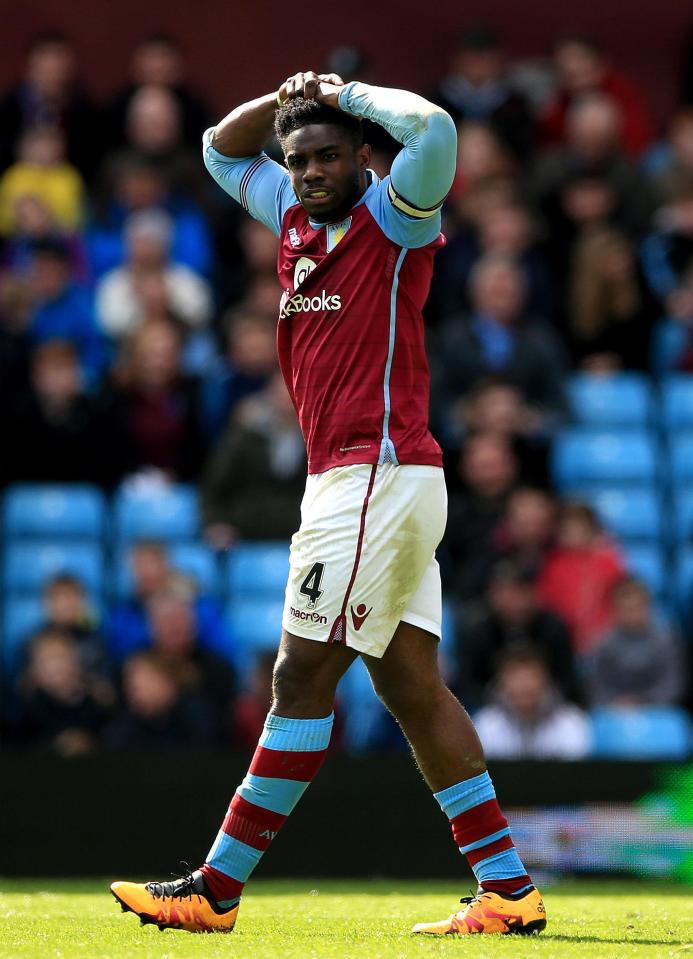  Micah Richards has gone 500 days without playing a game for Aston Villa