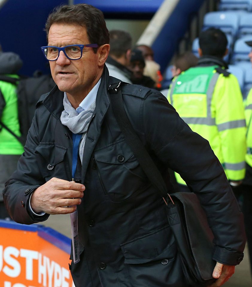  Capello's trophy-laded career includes a Champions League win with C Milan