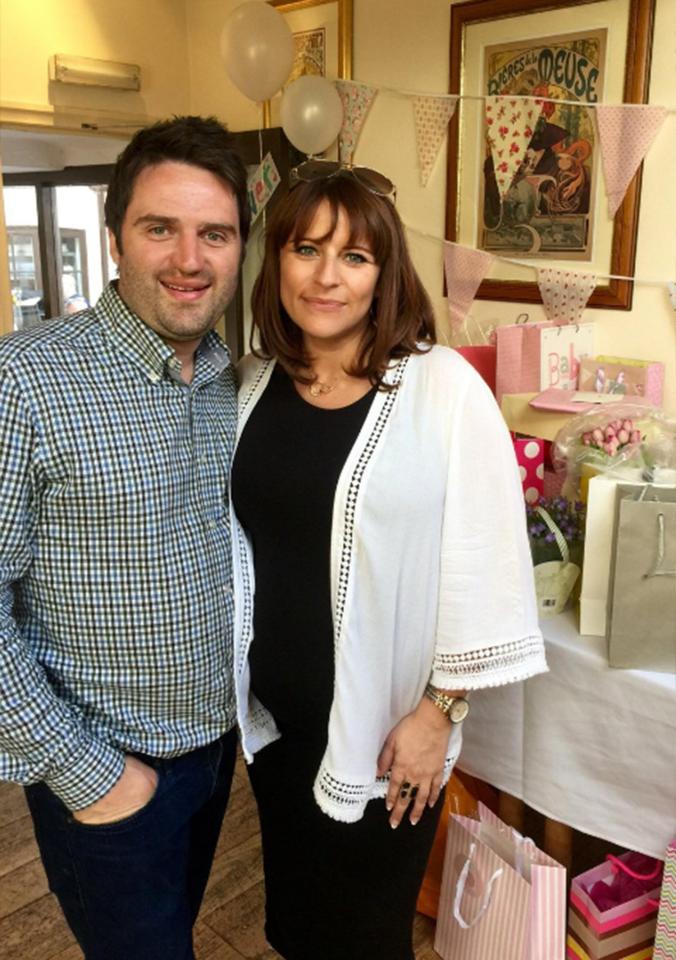  Gogglebox star George Gilbey with his partner, Gemma Conway