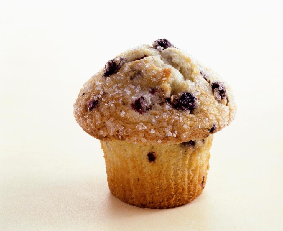  On average, muffins bought on-the-go at railway station food outlets had 19 per cent more sugar per portion and were 32 per cent bigger than those bought in supermarkets