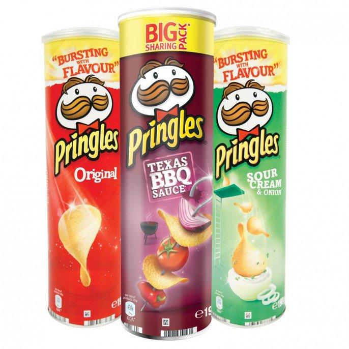  Pringles are so addictive because they contain the holy trinity of junk food – sugar, fat and salt