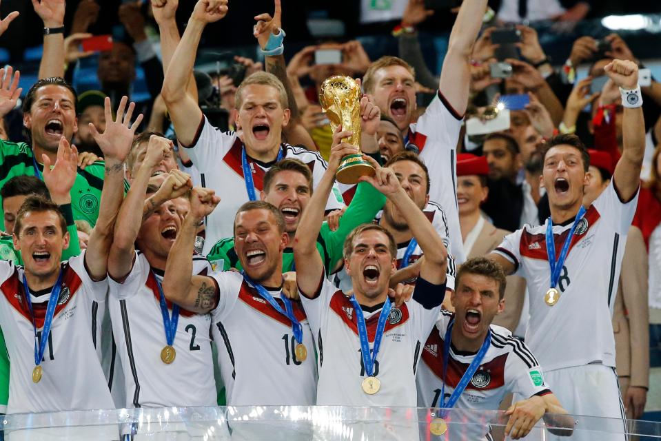  Germany's World Cup success in 2014 was part of a patient building process