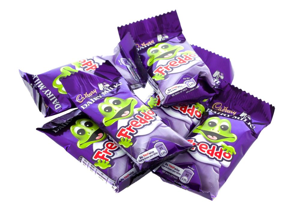  Freddo bars are coming down in price from 30p to 25p.