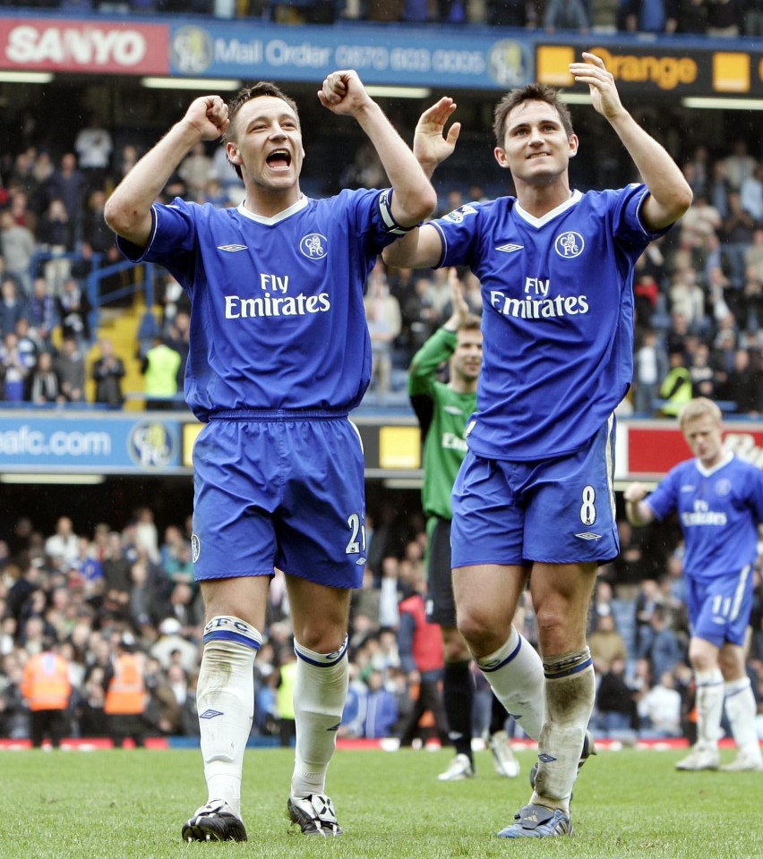 John Terry and Frank Lampard led Chelsea to huge successes on the field and fans would welcome them back