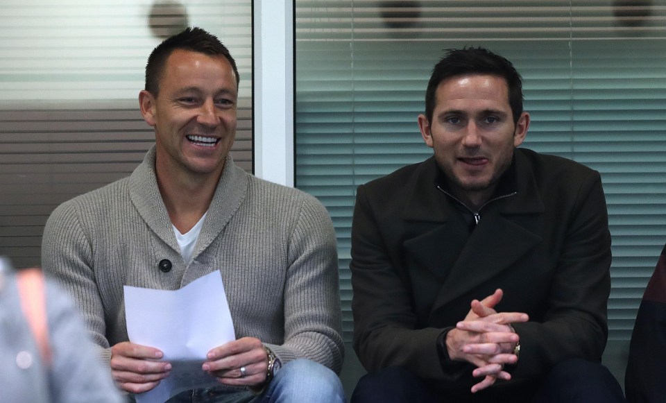 John Terry and Frank Lampard have remained in close contact with the Chelsea hierarchy