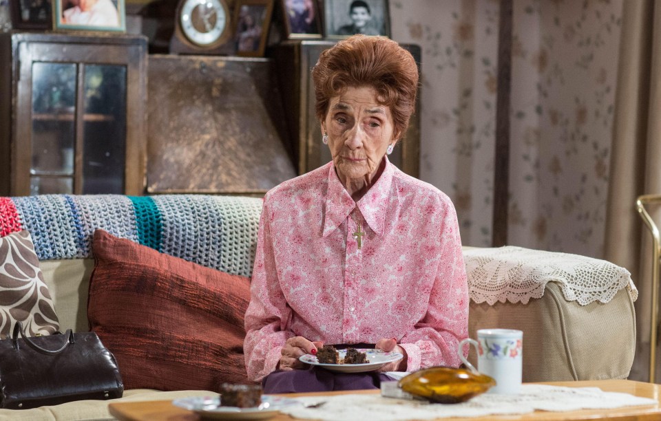 June Brown has played Dot Cotton in EastEnders for more than 30 years