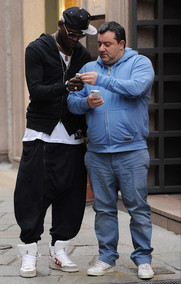  Balotellis agent Mino Raiola says he is negotiations with several Italian and English clubs over the star's next move