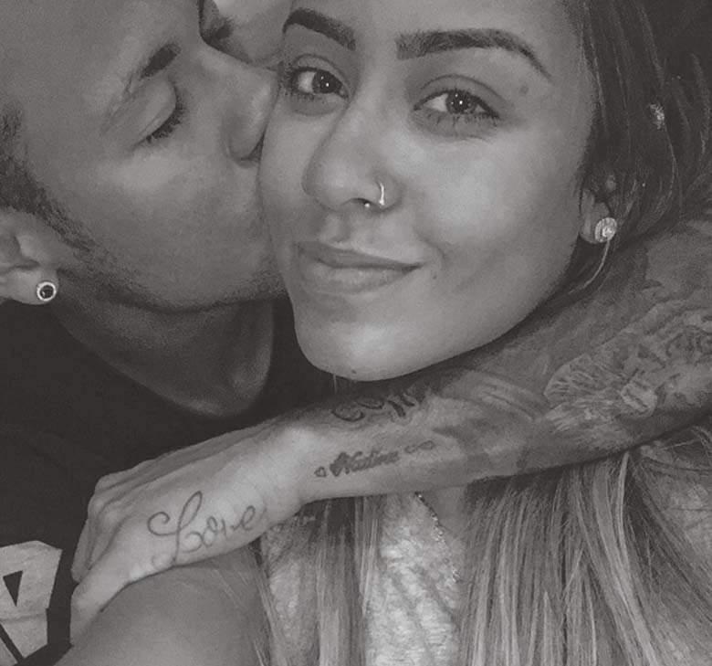  Neymar and his sister Rafaella Beckram are very close