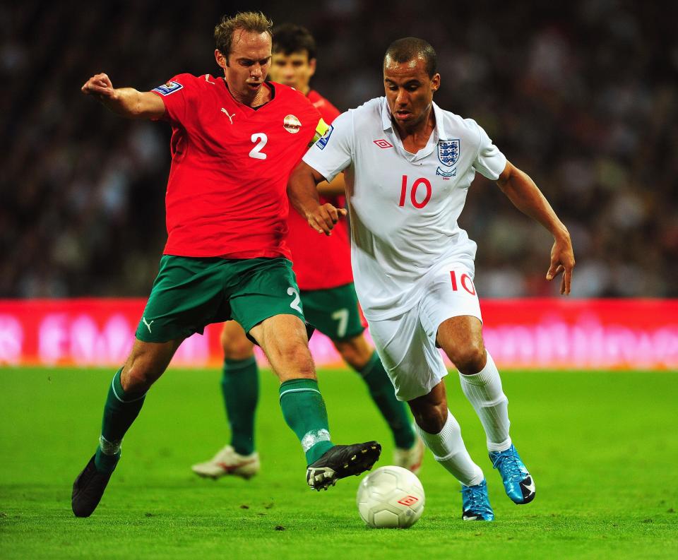  The Birmingham ace played three times for England, with his last cap coming in 2009