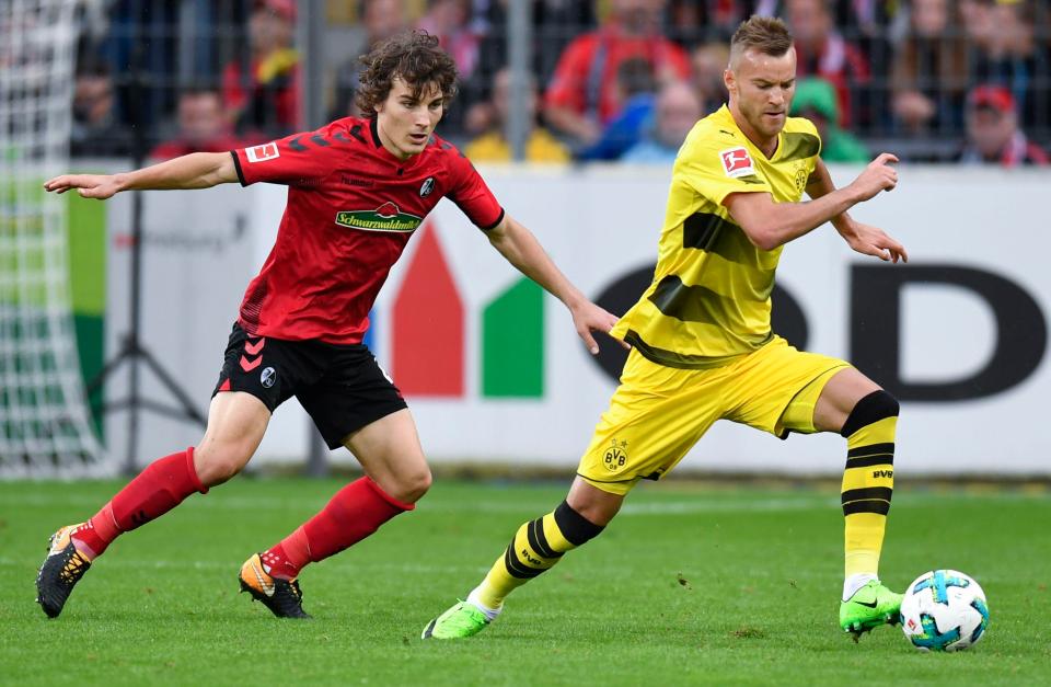  Caglar Soyuncu has impressed in Germany's top flight this season