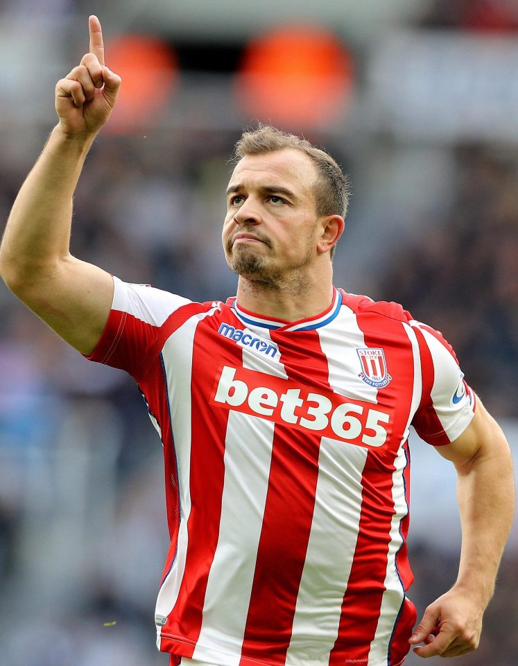  Shaqiri has scored seven goals and made six assists this season