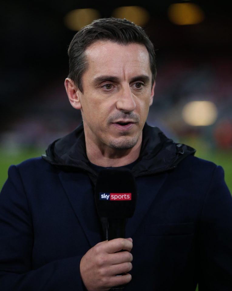  At an event in London, footballer turned pundit Gary Neville told businessman Theresa May was not the best person to lead the country