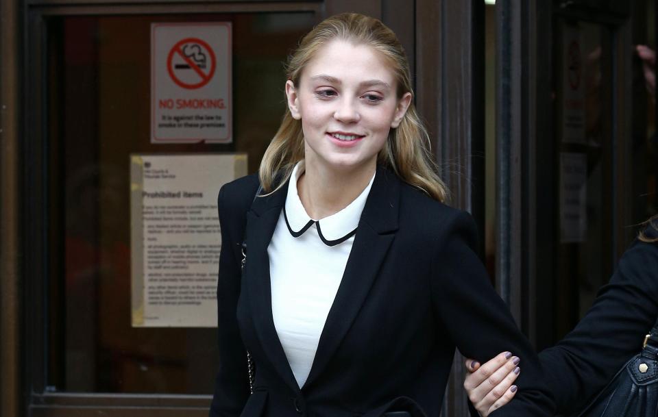  Woodward was spared jail after the judge said prison would damage her dreams of being a surgeon