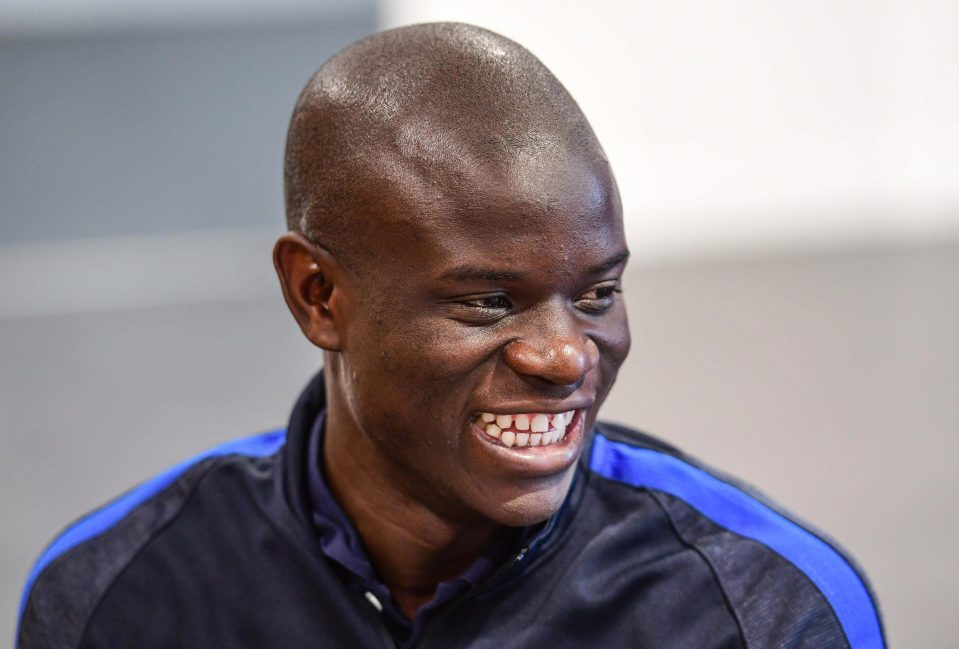  Kante joined the Blues for £32m in 2016