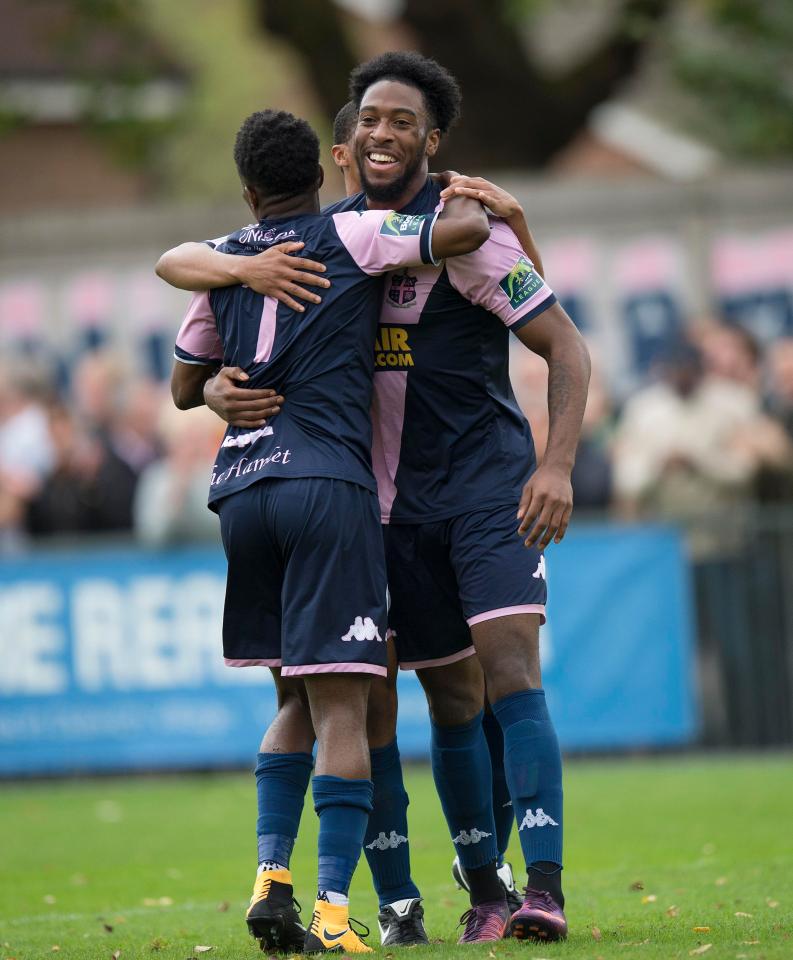  Dulwich Hamlet are currently top of The Bostik League Premier Division