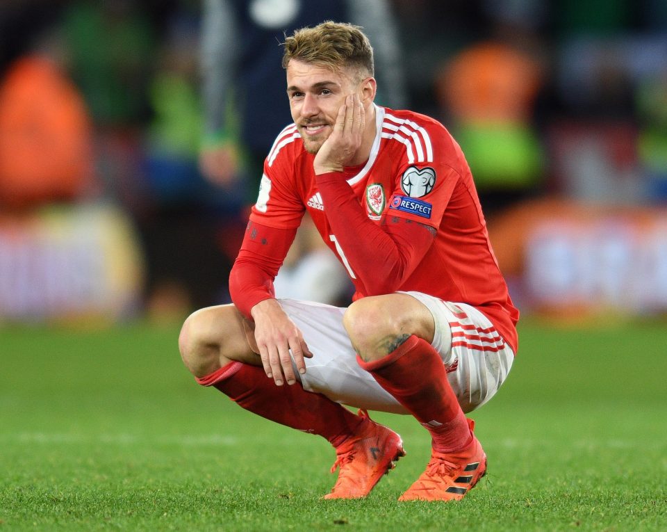  Aaron Ramsey will miss the China Cup