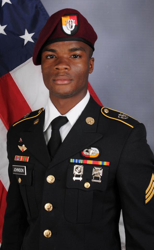  Army Sergeant La David Johnson was the fourth soldier killed during the ambush in Niger