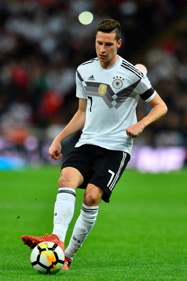  Draxler remains a key part of the Germany squad going into the World Cup