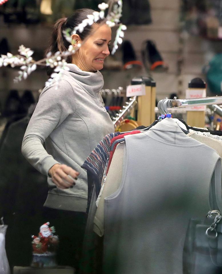  Kirsty doing community service in a charity shop