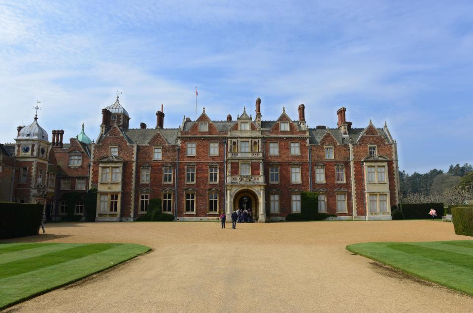  The Church of St Mary Magdalene on Queen Elizabeth II's Sandringham Estate where Princess Charlotte Elizabeth Diana was christened on 5 July 2015