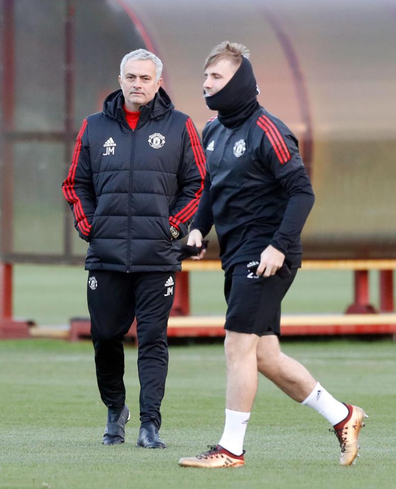  Luke Shaw has endured a frustrating time at United under Mourinho