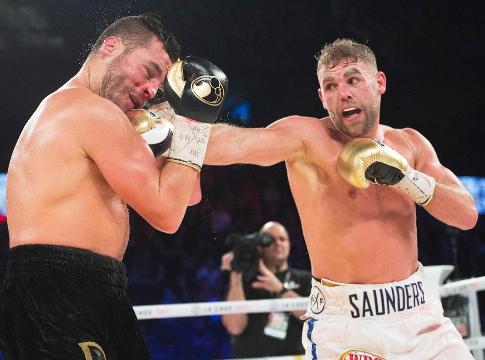  Billy Joe Saunders has the WBO belt and easily defeated hard-hitting David Lemieux last time out