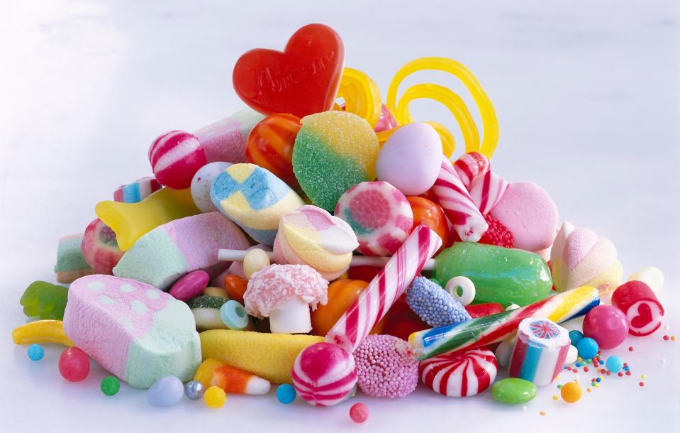  The sugar content in sweets may not help on the road to recovery