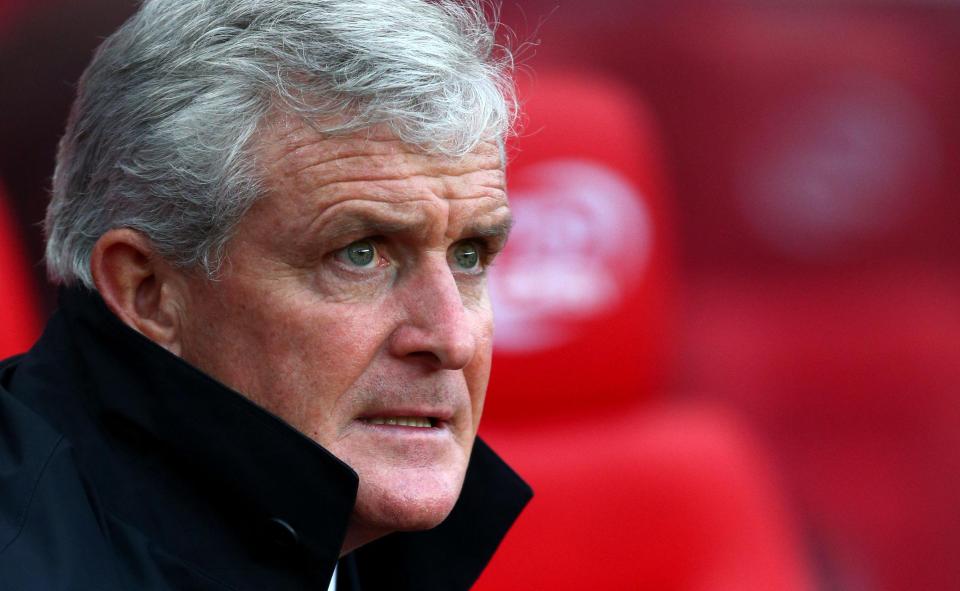  Mark Hughes is also in the running for the Saints job