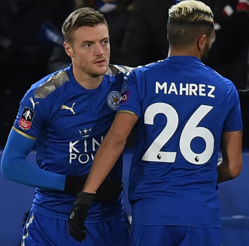  A priority for Leicester should be keeping star men Jamie Vardy and Riyad Mahrez