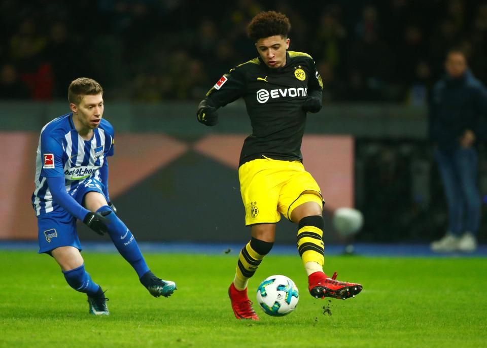  Sancho is looking forward to challenging for a first-team place