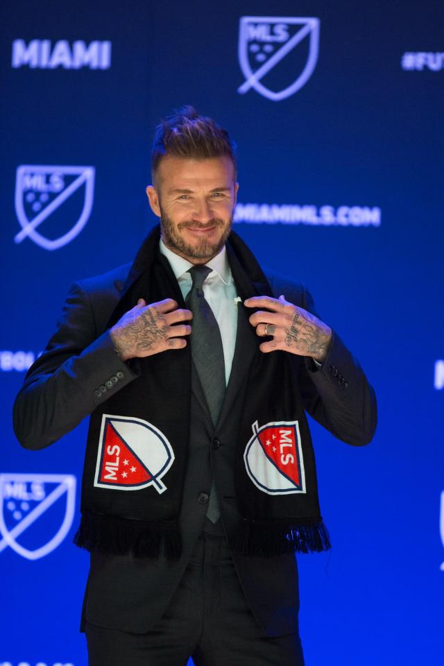  David Beckham has finally realised his dreams by owning an MLS franchise