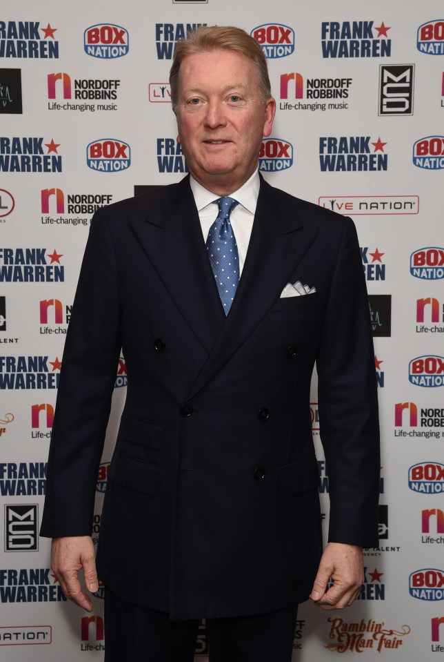 Top boxing promoter Frank Warren has spoken of his disappointment at having to move the show from April 14 to June 23