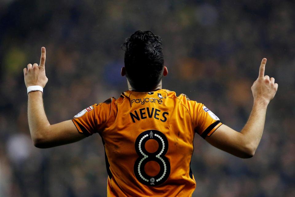  Neves has been in fine form for Wolves scoring four times since his league record signing last summer